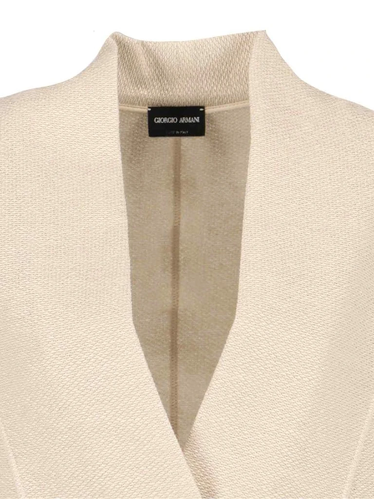 Giorgio Armani Single-Breasted Blazer – Cream 5