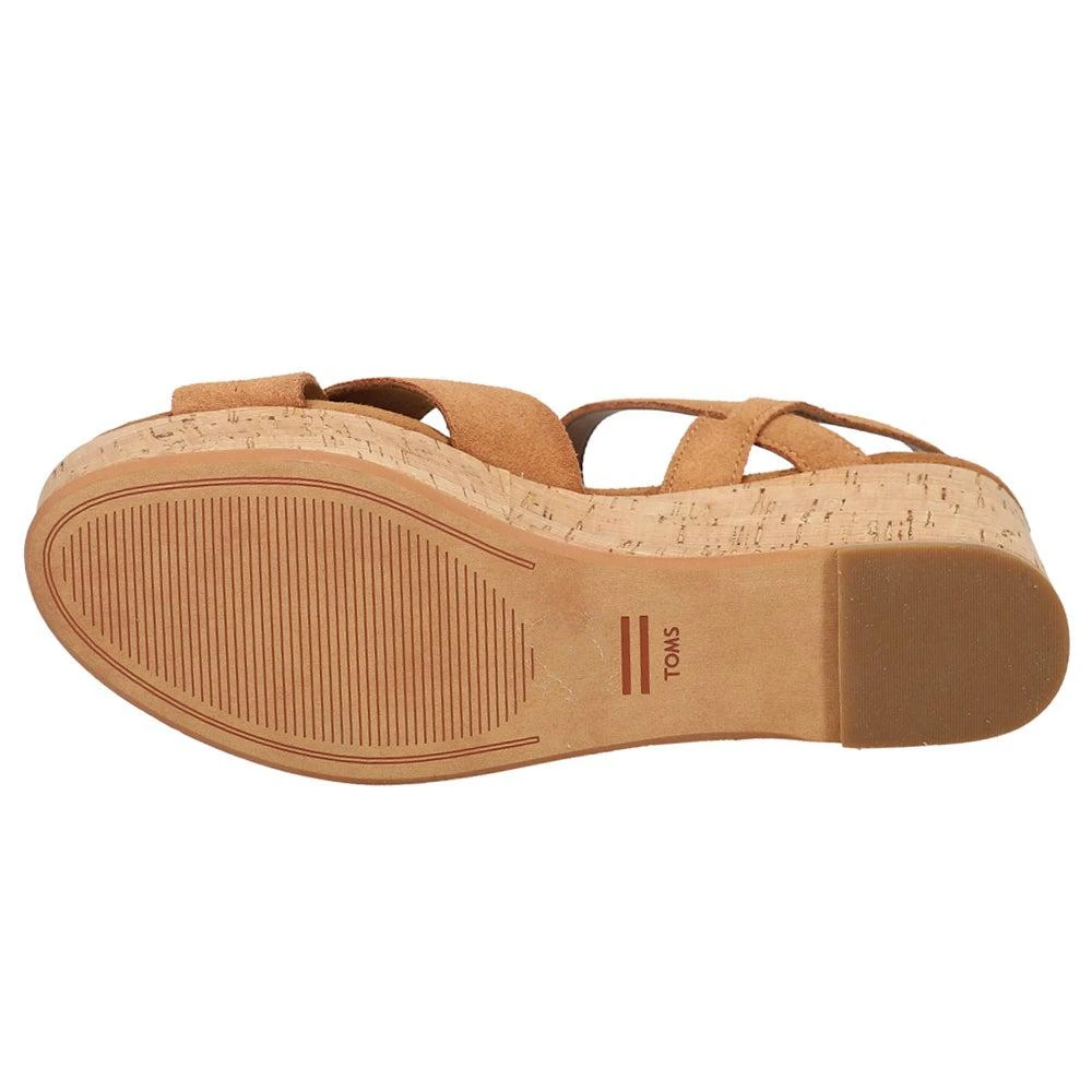 TOMS Willow Platform Sandals 5