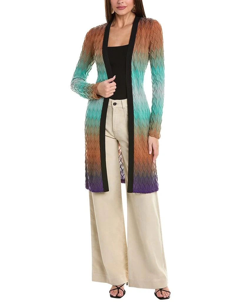 Missoni M Missoni Long Wool Cardigan 1