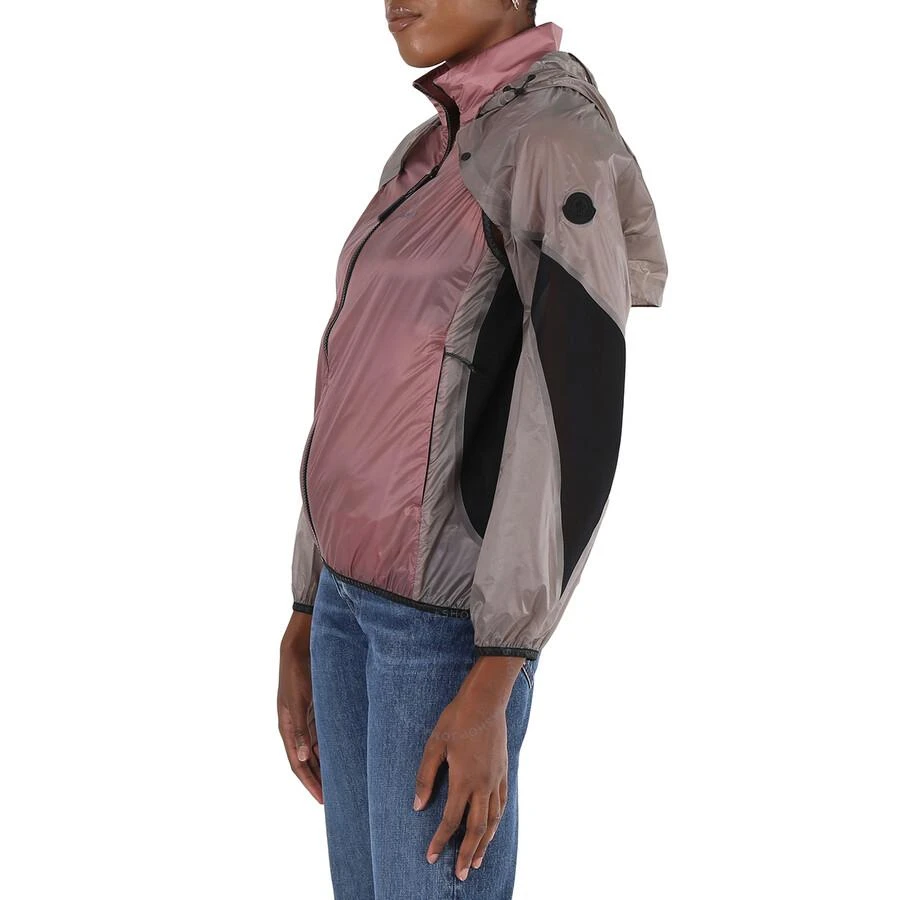 Moncler Ladies Dark Pink Mesquier Nylon Jacket 2
