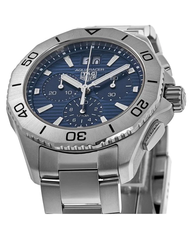 TAG Heuer Tag Heuer Aquaracer Professional 200 Quartz Chronograph Blue Dial Steel Men's Watch CBP1113.BA0627 2