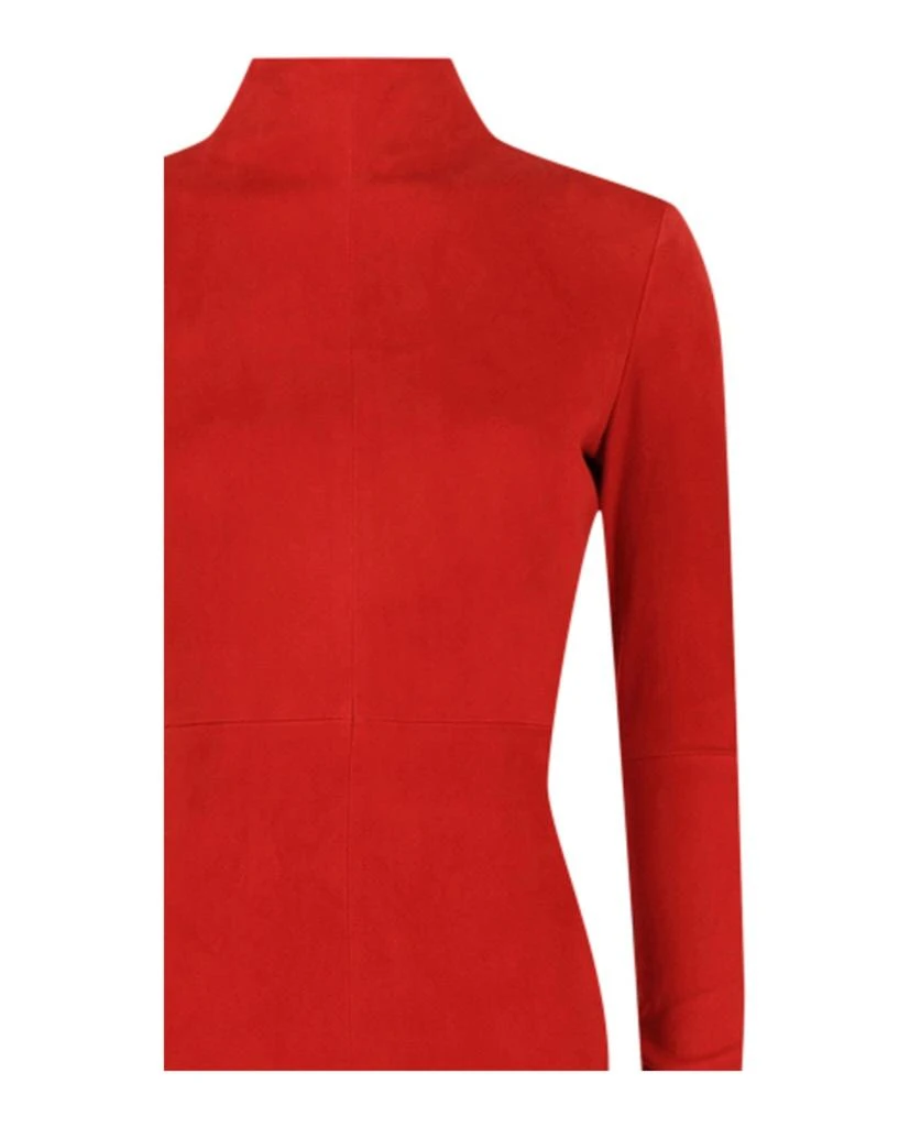 Salvatore Ferragamo Backless Suede Dress 3