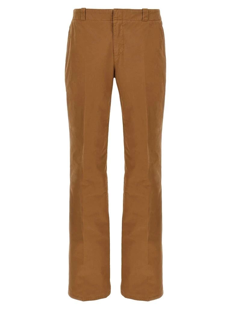 Alexander McQueen Alexander McQueen Low-Waisted Chino Trousers 1
