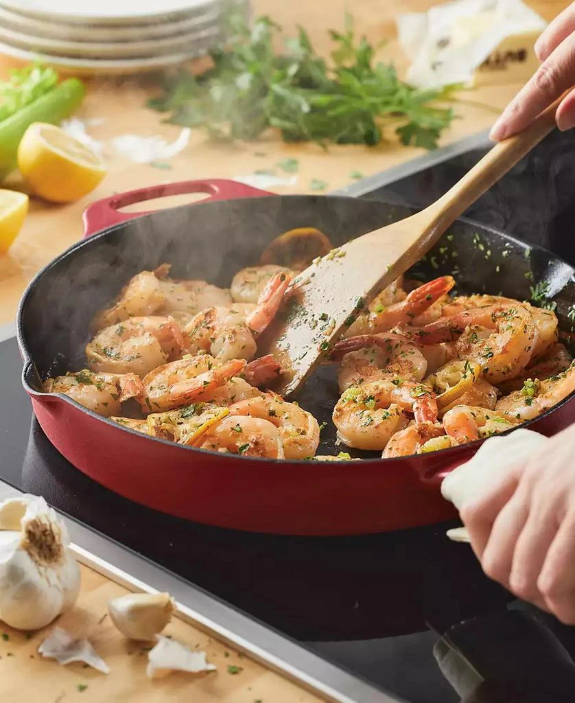 Rachael Ray Nitro Cast Iron 12" Skillet 6