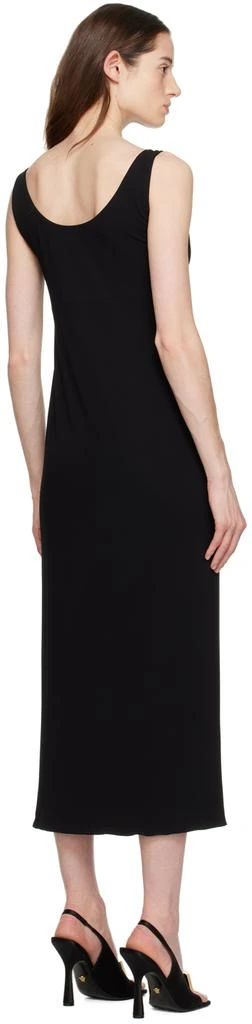 Versace Black Medusa Midi Dress 3
