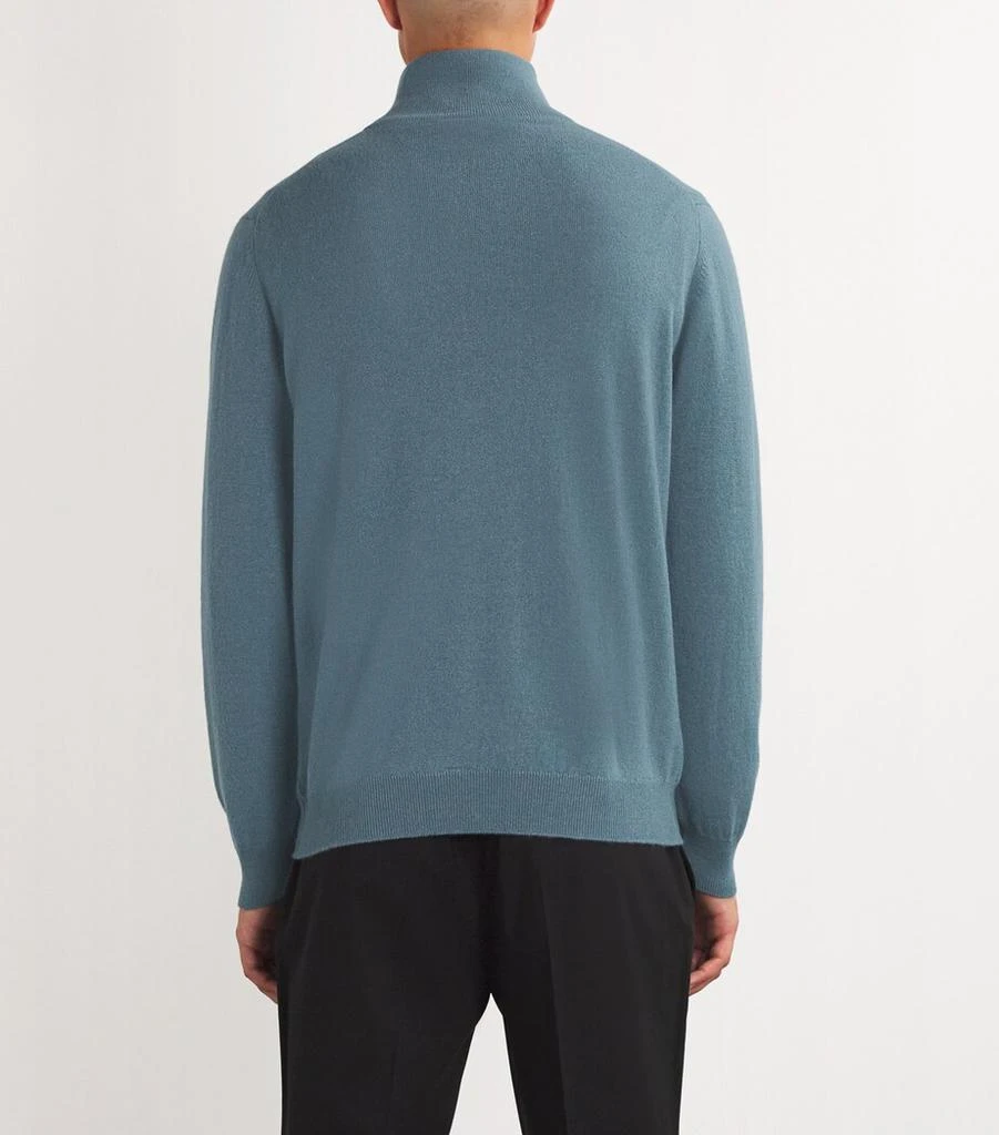 CO Cashmere Quarter-Zip Sweater 4
