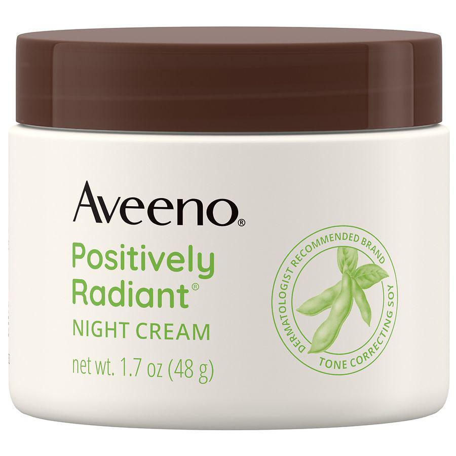 Aveeno Positively Radiant Moisturizing Face & Neck Night Cream