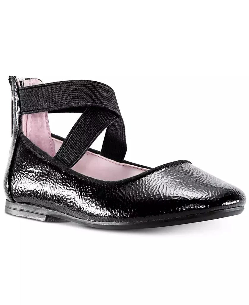 Nina Toddler Girls Marissa Crisscross Ankle Strap Ballet Flat 1