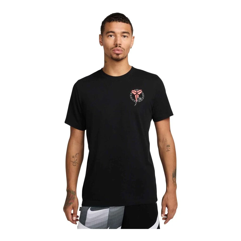 NIKE Kobe 'Stockings' Men's Dri-FIT Black T-Shirt 2