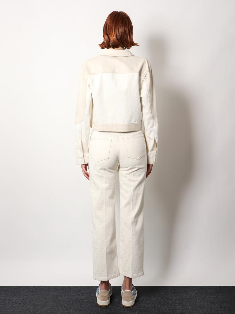 Fendi Ff off white denim jacket - Jackets - BeyondStyle Fendi Ff off white denim jacket - Jackets - BeyondStyle