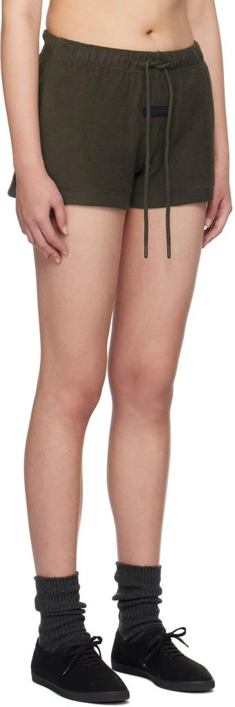Essentials Gray Drawstring Shorts 2