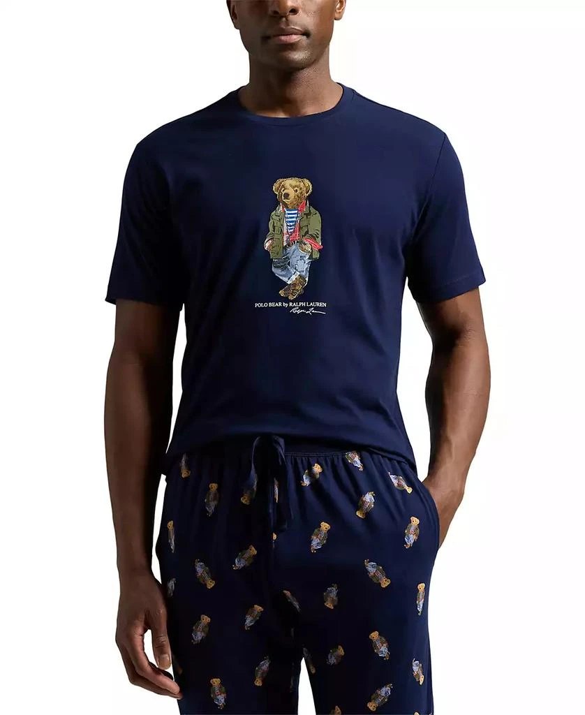 Ralph Lauren Men's Polo Bear Jogger Pajama Set, Exclusively at Macy's 3