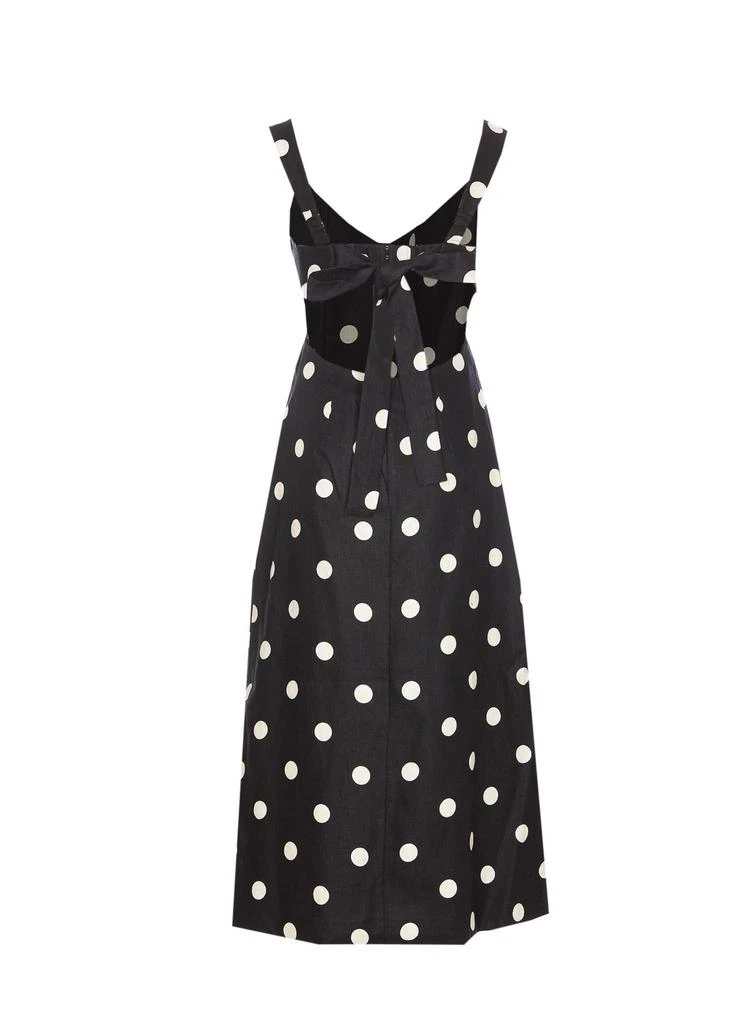 Zimmermann Zimmermann Polka-Dot Tied Midi Dress 2