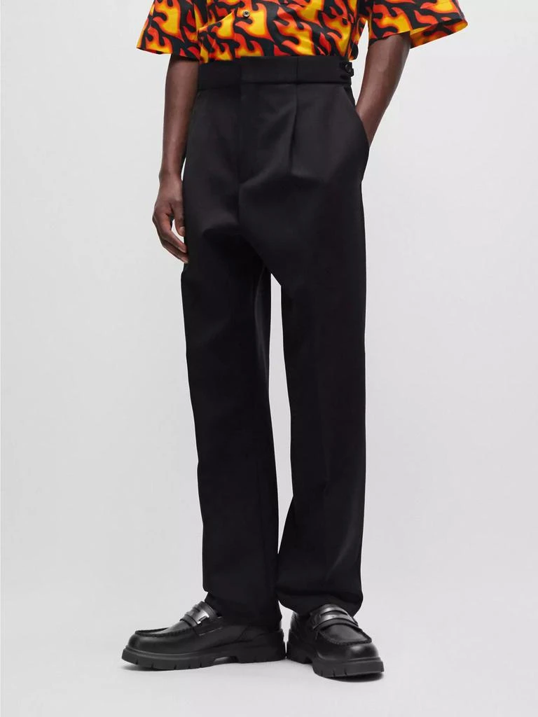 Hugo Boss Modern-Fit Suit in Performance-Stretch Structured Canvas 6