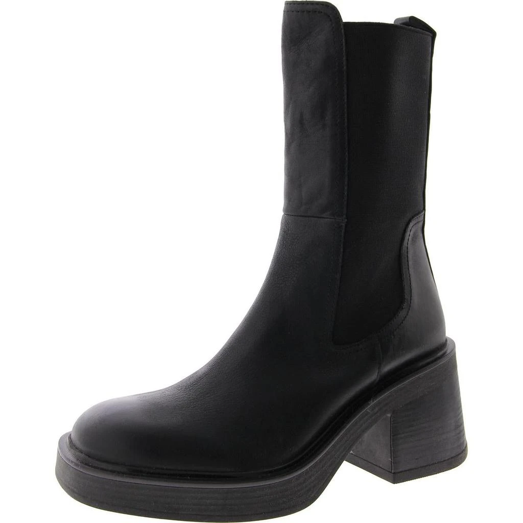 Steve Madden Flynn Womens Pull On Heeled Mid-Calf Boots 1