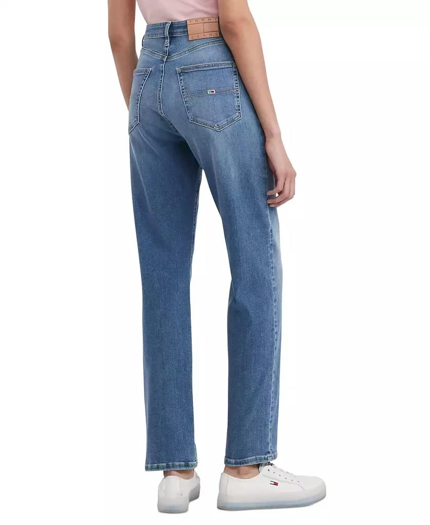 Tommy Jeans Women's Julie High Rise Straight Leg Jeans 2