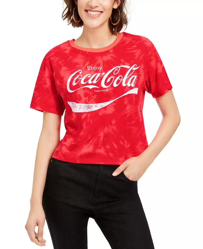 Love Tribe Juniors' Coca-Cola Tie-Dye T-Shirt