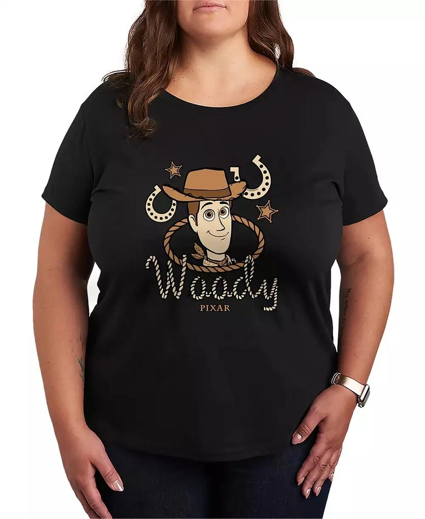 Hybrid Apparel Plus Size Toy Story 5 Cowboy Woody Short-Sleeve Graphic T-Shirt