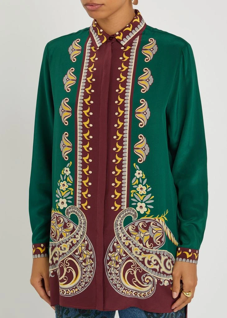 ETRO Printed silk shirt 2