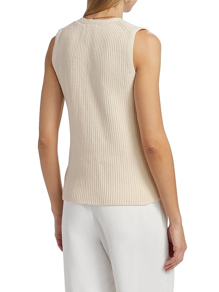 Reformation Faye Cotton Sweater Vest 5