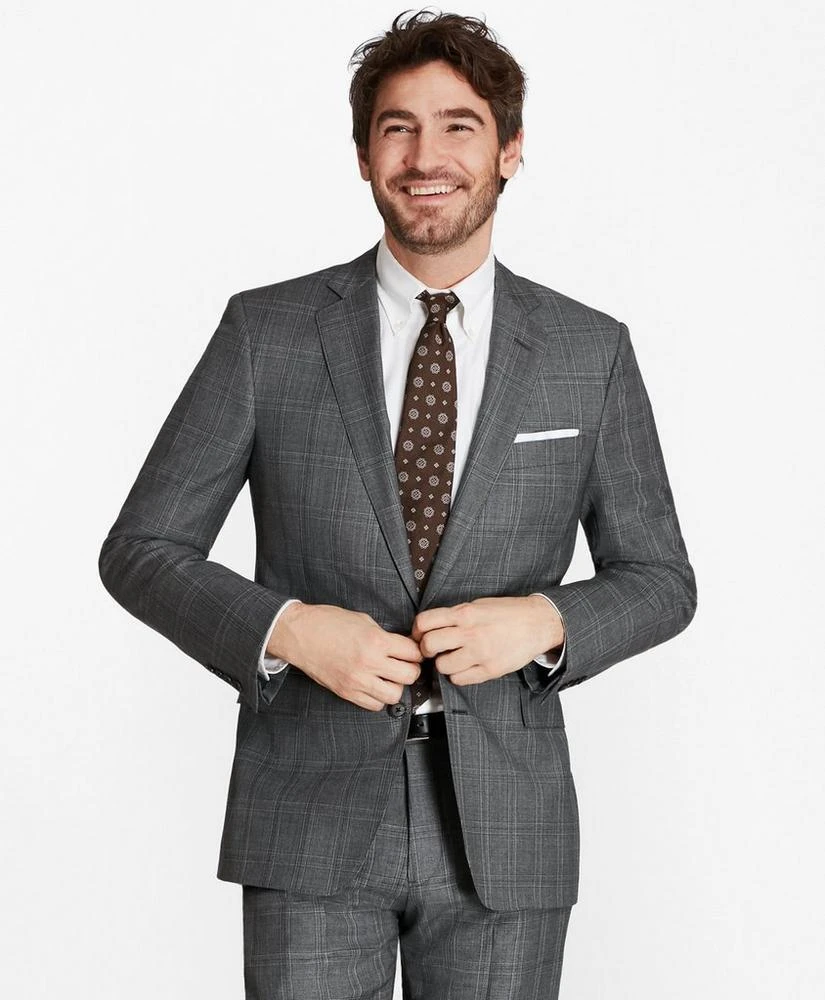Brooks Brothers Regent Fit Plaid 1818 Suit 1