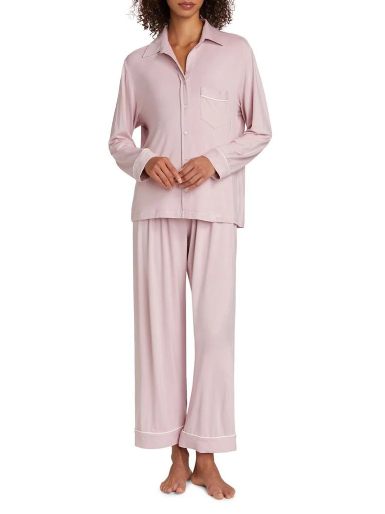 Pour Les Femmes Long-Sleeve Pajama Set 2