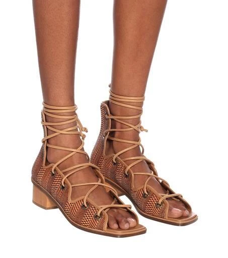 Stella McCartney Maia faux leather gladiator sandals 5