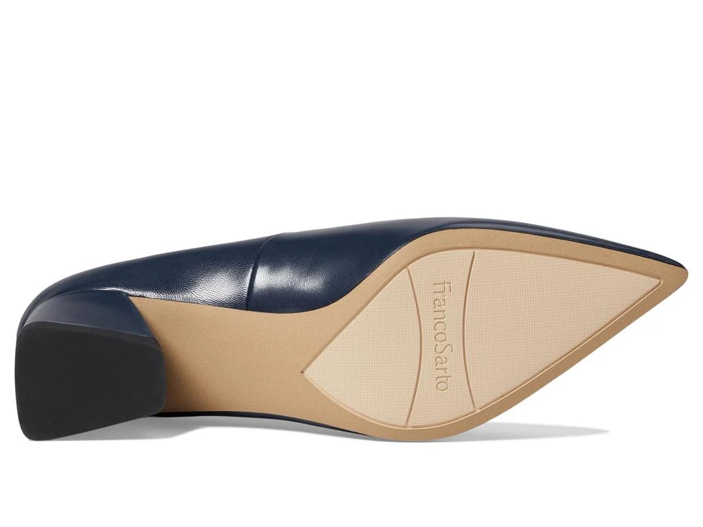 Franco Sarto Racer Pointed Toe Block Heel Pump 3