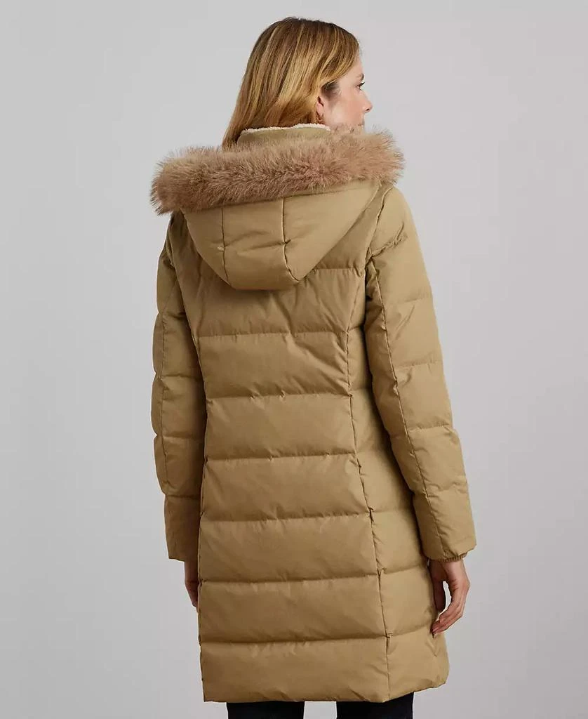 Ralph Lauren Women's Faux-Fur Hooded Puffer Coat, P/XS-XX 2