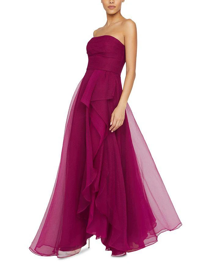 Theia Teresa Draped Gown 5