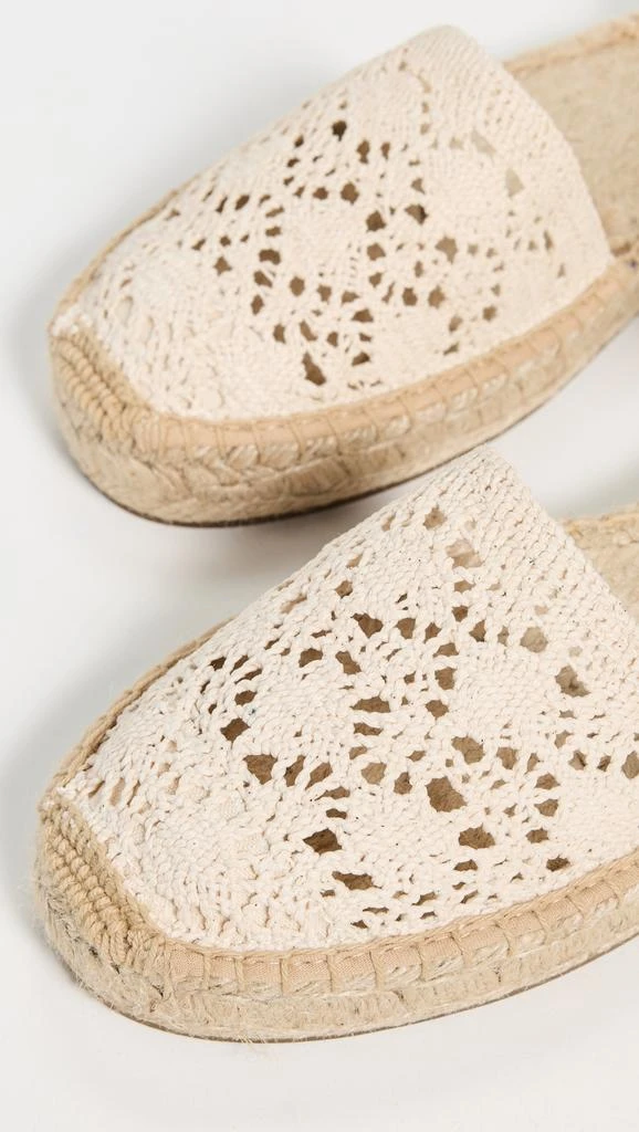 Soludos The Lauren Lace Up Crochet Espadrilles 5