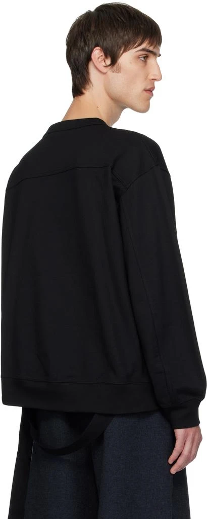 Dries Van Noten Black Strap Sweatshirt 3