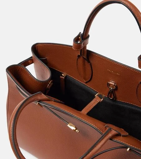 Demellier Hudson Small leather tote bag 3