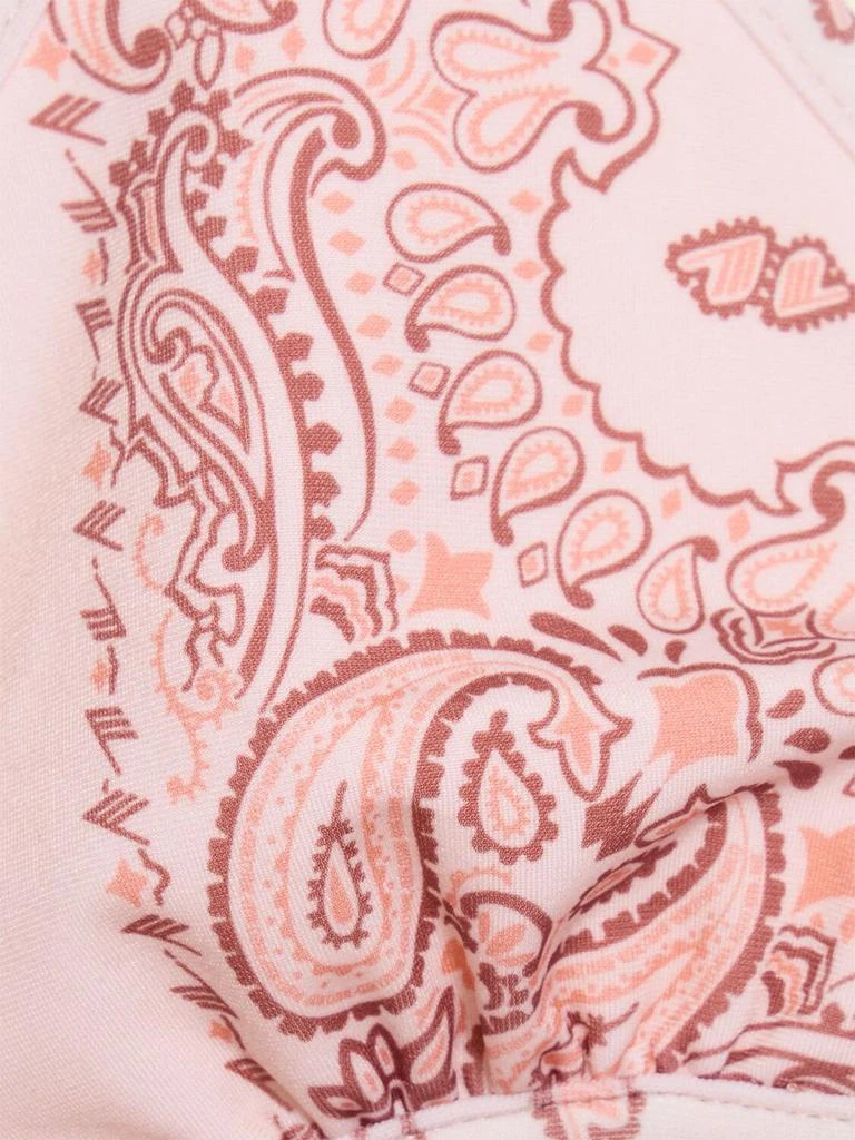 The Attico Bandana Print Lycra Bikini 1