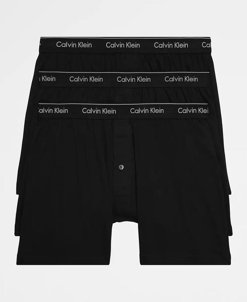 Calvin Klein Men's 3-Pack Cotton Classics Knit Boxers Underwear