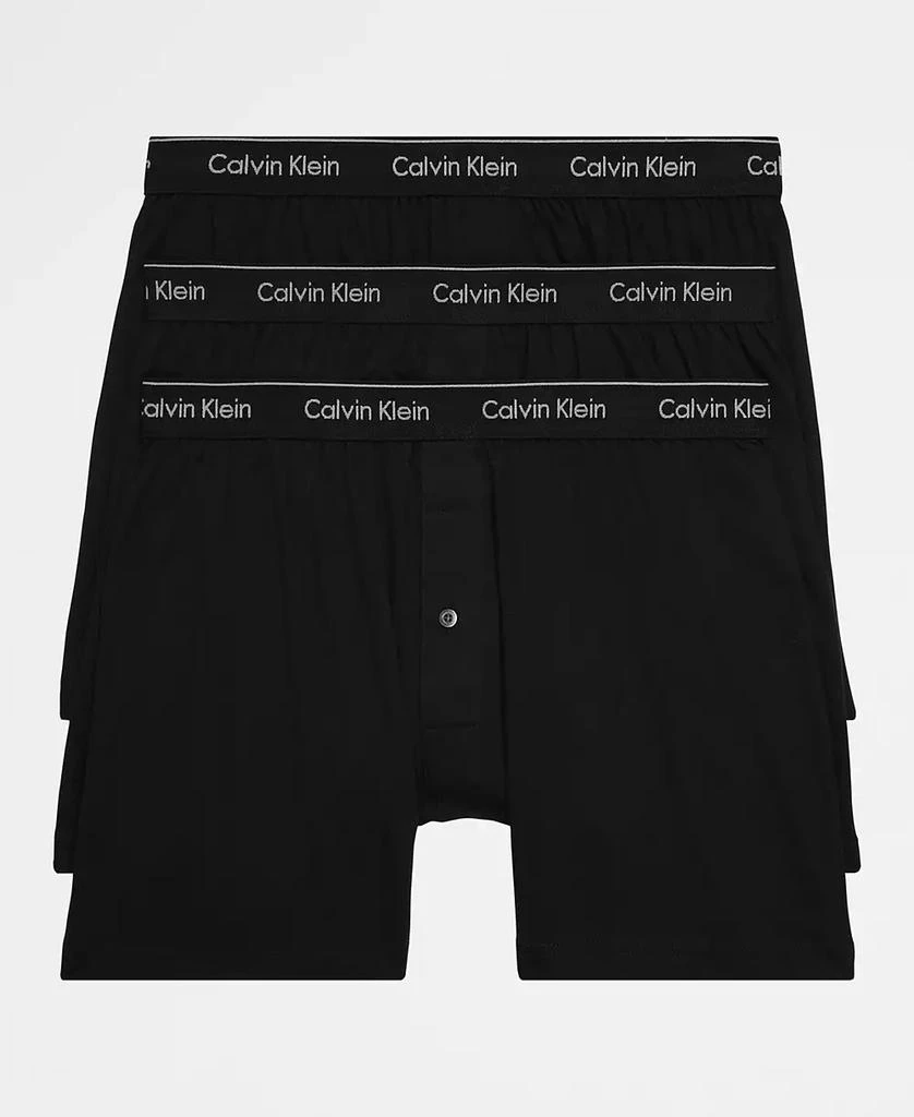 Calvin Klein Men's 3-Pack Cotton Classics Knit Boxers Underwear 1