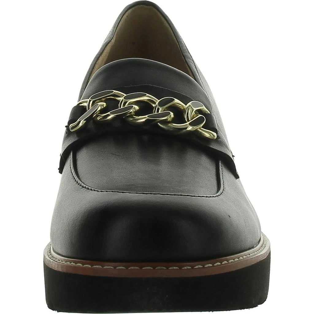 Naturalizer Desi Womens Leather Slip On Loafer Heels 2