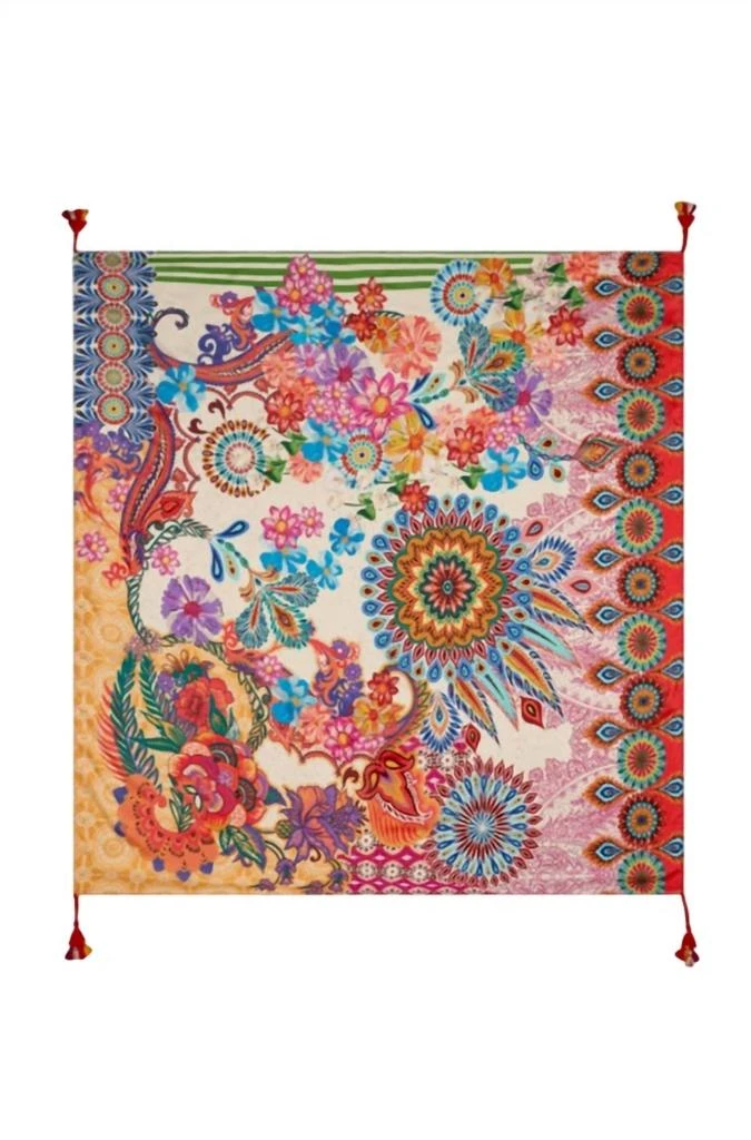 Johnny Was Johnny Was - Women
s Magnolia Mae Silk Scarf