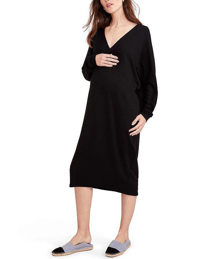 HATCH The Visitor Hospital Maternity Nursing Friendly Midi Dress 1