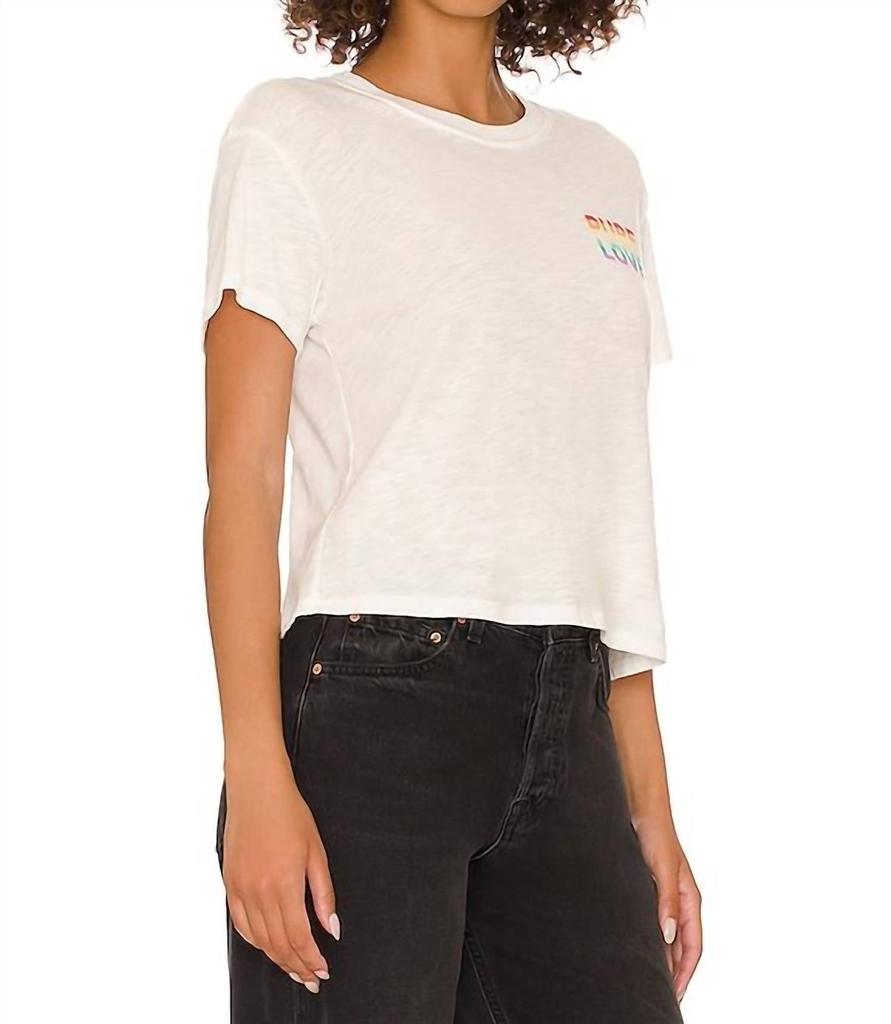 Wildfox Pure Love Tee In White