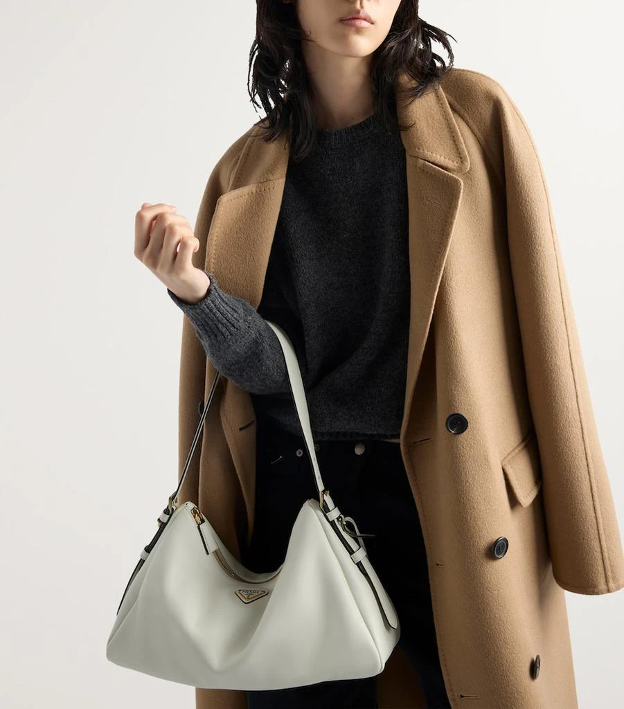Prada Large Leather Aimée Shoulder Bag 2