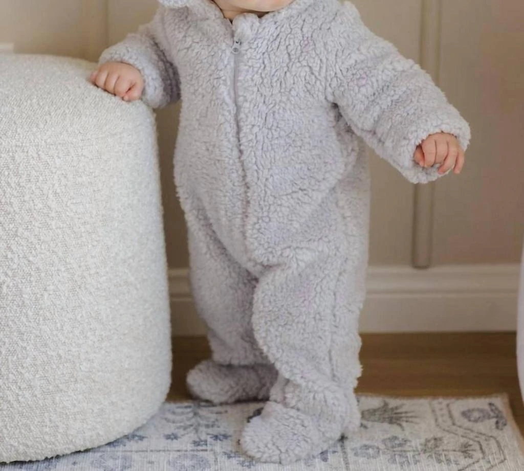 Quincy Mae Quincy Mae - Baby
s Bear Jumpsuit 3