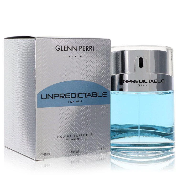 GLENN PERRI 2pcs Combo Unpredictable by  Eau De Toilette Spray 3.4 oz Men 1