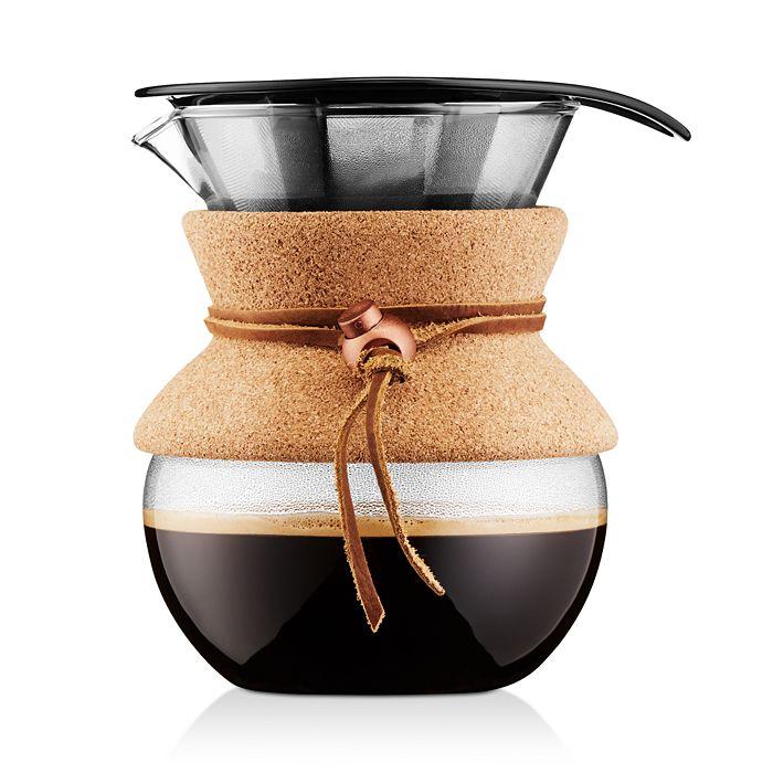 BODUM 17oz Cork Pour Over Coffee Maker