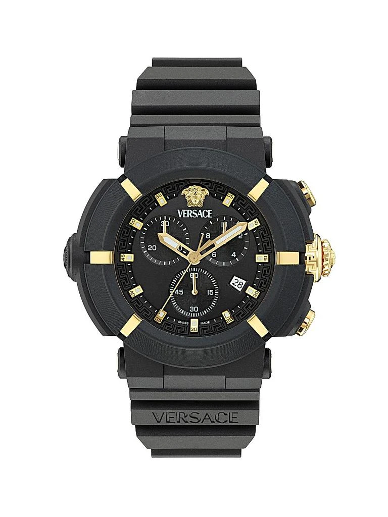 Versace Real Active Chrono Ceramic Bracelet Watch/45MM Men's