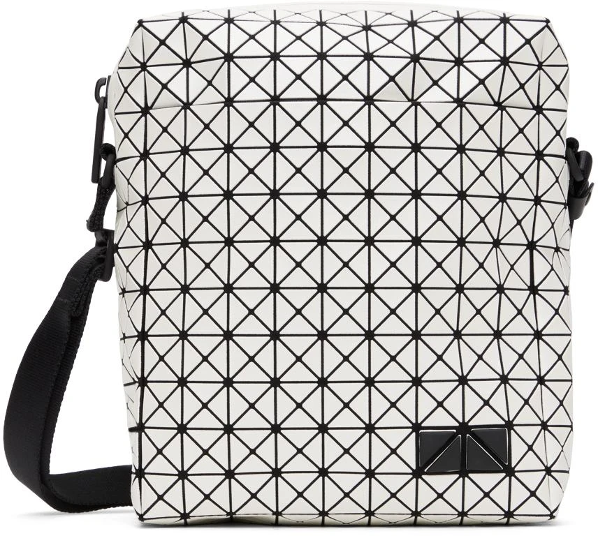 Issey Miyake White Voyager Metallic Bag 1