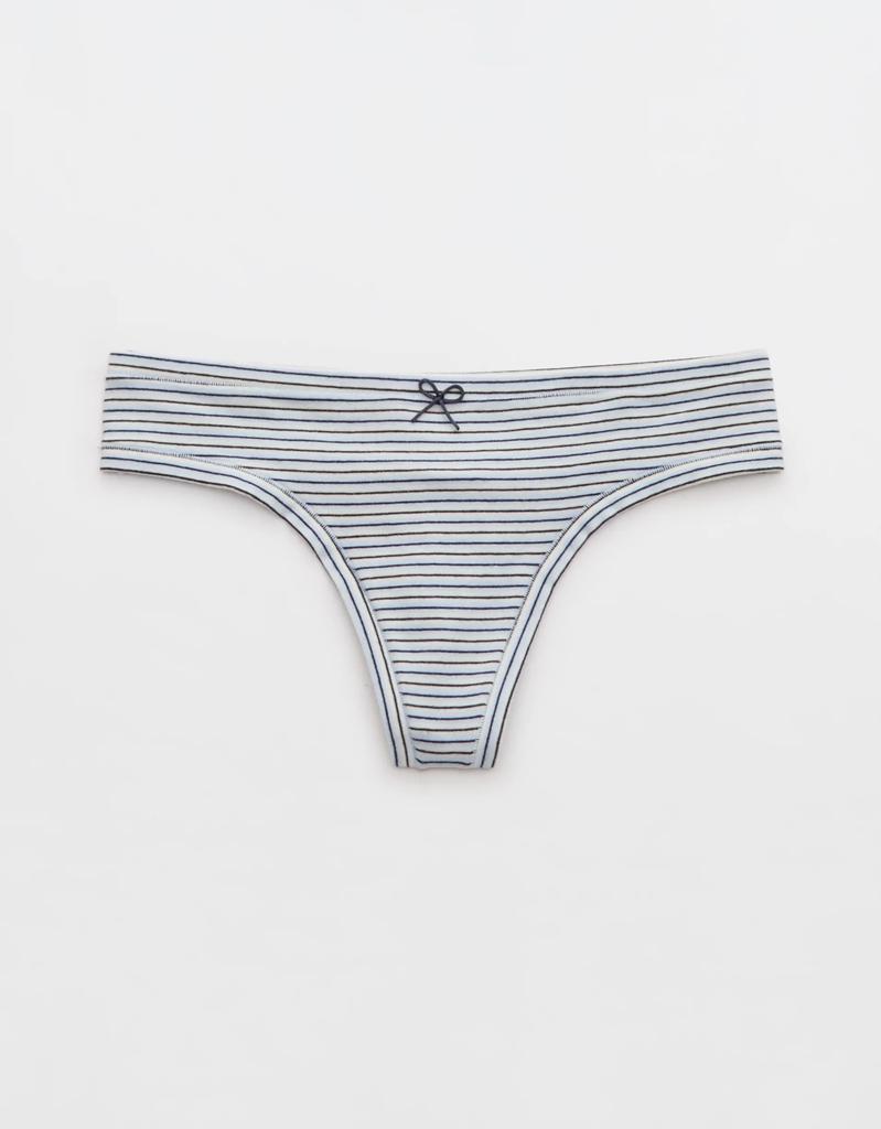 Aerie Superchill Cotton Thong Underwear