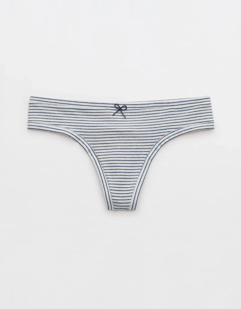 Aerie Superchill Cotton Thong Underwear 1