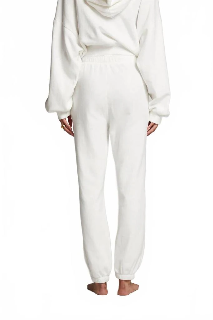 Chaser Hampton Sweatpant In White 2