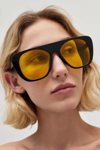 Urban Outfitters Rounded Oversized Aviator Sunglasses 1